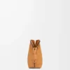 Mini-Clutch Flamenco aus Nappakalbsleder Warm Desert