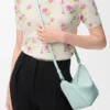 Mini Hammock Hobo aus klassischem Kalbsleder in Frozen