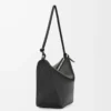 Mini Hammock Hobo aus klassischem Kalbsleder in Schwarz