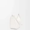 Mini Hammock Hobo aus klassischem Kalbsleder in Soft White