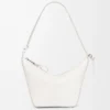 Mini Hammock Hobo aus klassischem Kalbsleder in Soft White