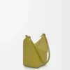Mini Hammock Hobo aus klassischem Kalbsleder Light Moss