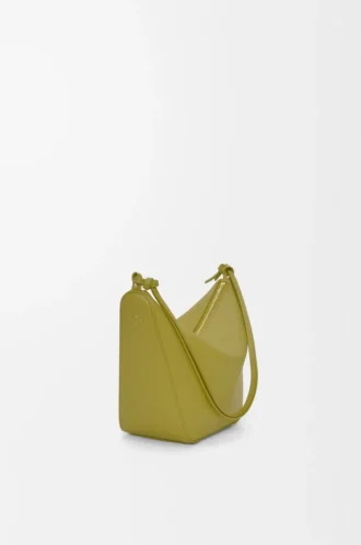 Mini Hammock Hobo aus klassischem Kalbsleder Light Moss