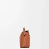 Mini Puzzle Edge Tasche aus klassischem Kalbsleder Tan