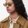 Muschel-Sonnenbrille Gold