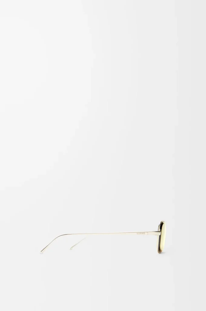 Muschel-Sonnenbrille Gold