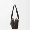 Panta Amazona 31 Cropped Bag aus glänzendem Kalbsleder in Vintage Brown