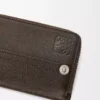Panta Münz-Kartenetui aus glänzendem Kalbsleder Vintage Brown