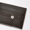 Panta schlichter Kartenhalter aus glänzendem Kalbsleder Vintage Brown