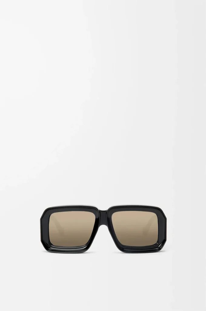 Paula’s Ibiza Dive In Masken-Sonnenbrille Schwarz/Silber