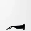 Paula’s Ibiza Dive In Masken-Sonnenbrille Schwarz/Silber