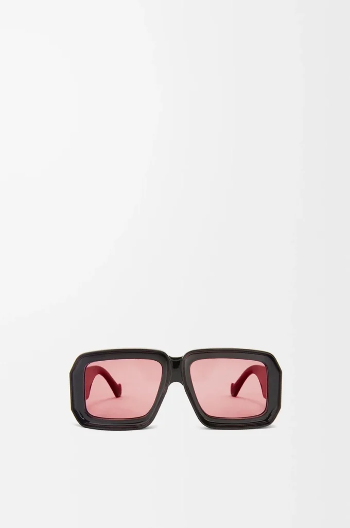 Paula’s Ibiza Dive-in-Masken-Sonnenbrille Shiny Black