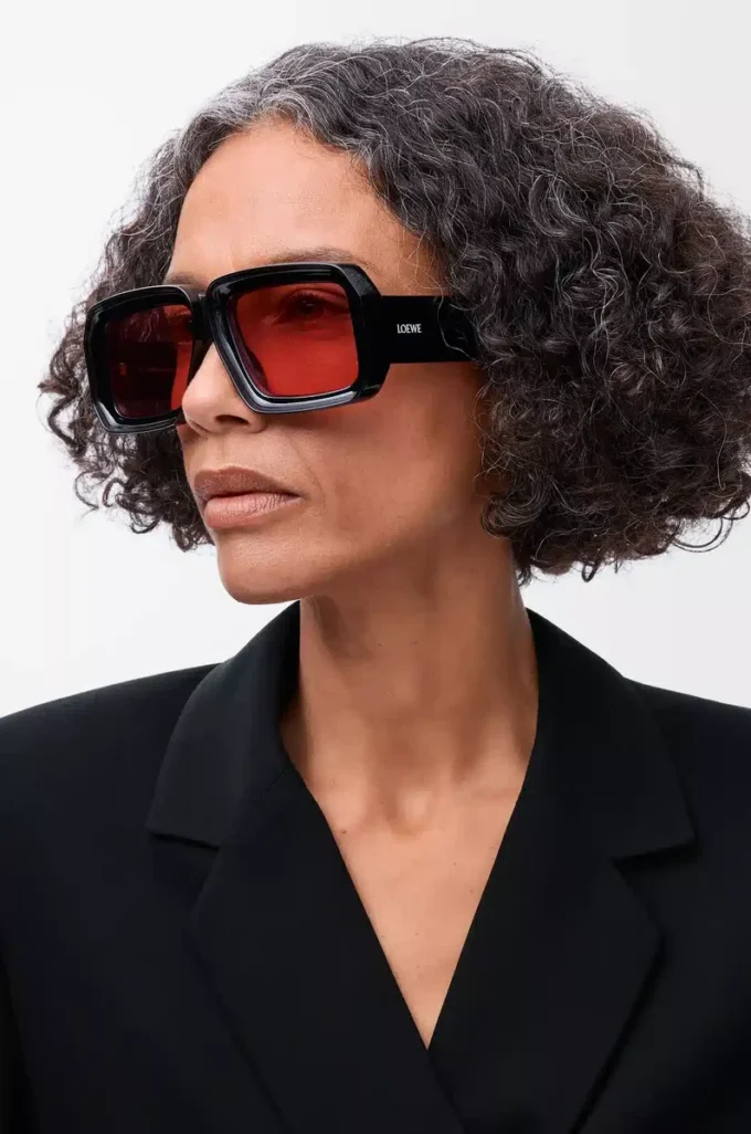 Paula’s Ibiza Dive-in-Masken-Sonnenbrille Shiny Black