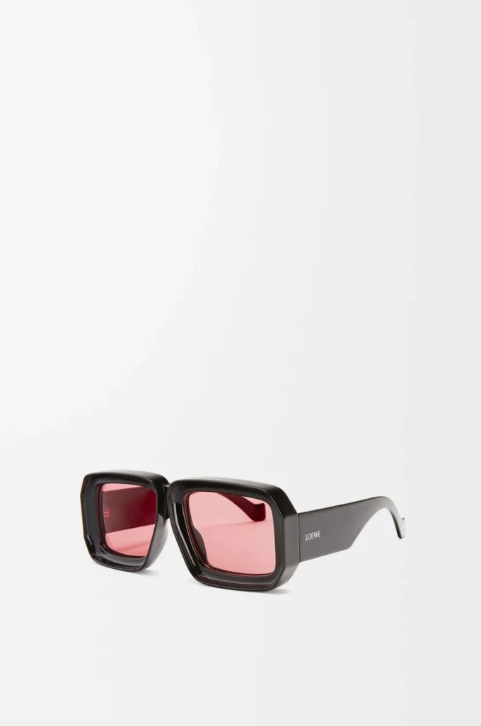 Paula’s Ibiza Dive-in-Masken-Sonnenbrille Shiny Black