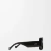 Paula’s Ibiza Dive-in-Masken-Sonnenbrille Shiny Black