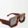 Paula’s Ibiza Dive-in-Masken-Sonnenbrille Shiny Classic Havana