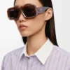 Paula’s Ibiza Dive-in-Masken-Sonnenbrille Shiny Classic Havana