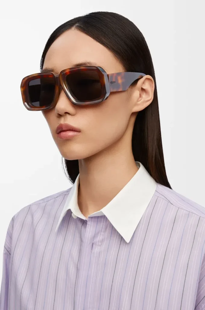 Paula’s Ibiza Dive-in-Masken-Sonnenbrille Shiny Classic Havana