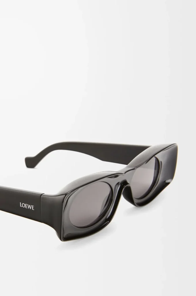 Paula’s Ibiza Original-Sonnenbrille Glänzendes Schwarz