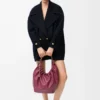 Peacoat aus Wolle in Midnight Blue