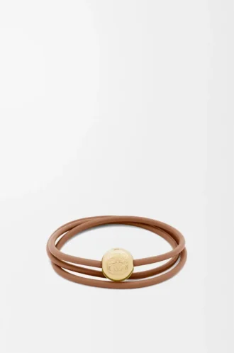 Pebble-Armband aus Kalbsleder Warm Desert