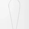 Pebble Halskette aus Sterlingsilber Silber