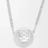 Pebble Halskette aus Sterlingsilber Silber