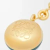 Pebble Schlüsselanhänger Vetiver/Gold