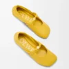 Pebble Soft Ballerina aus Nappalammleder in Dandelion