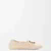 Pebble Soft Ballerina aus Nappalammleder in Dough