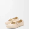 Pebble Soft Ballerina aus Nappalammleder in Dough