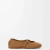 Pebble Soft Ballerina aus Nappalammleder in Oak