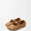 Pebble Soft Ballerina aus Nappalammleder in Oak