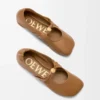 Pebble Soft Ballerina aus Nappalammleder in Oak