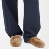 Pebble Weiche Ballerinas aus Lammfell in Eiche
