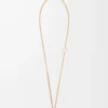 Personalisierbare Halskette aus Metall in Gold