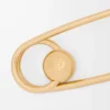 Personalisierungs-Sicherheitsnadel Gold