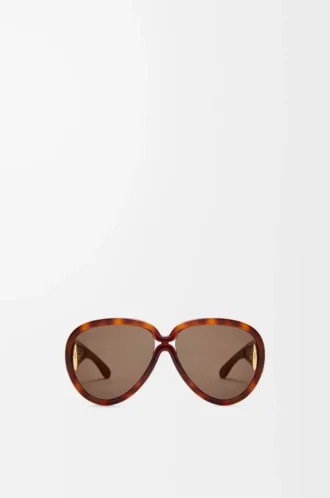 Pilot Mask Sonnenbrille Dark Havana