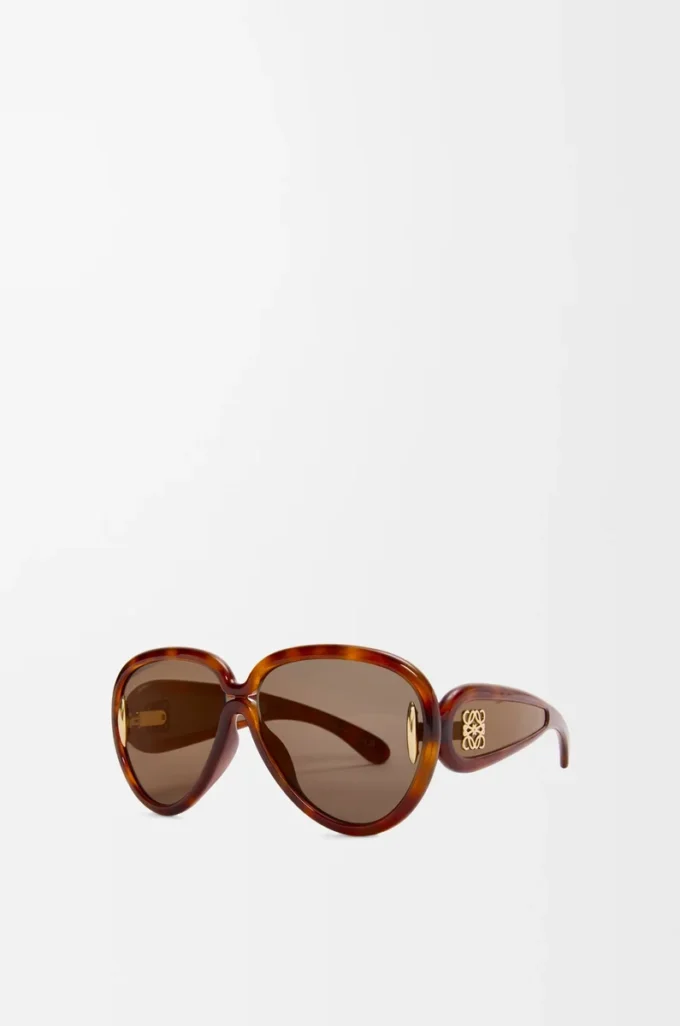 Pilot Mask Sonnenbrille Dark Havana