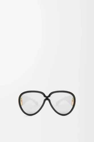 Pilot Mask Sonnenbrille Schwarz