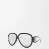 Pilot Mask Sonnenbrille Schwarz