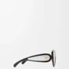 Pilot Mask Sonnenbrille Schwarz