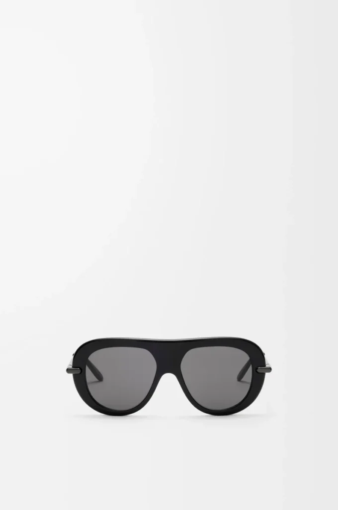 Pilot Slim Sonnenbrille Schwarz