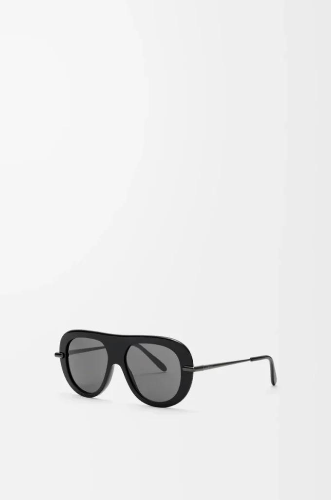 Pilot Slim Sonnenbrille Schwarz