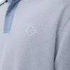 Polo aus Baumwolle Hellblau