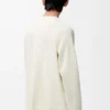 Pullover aus Baumwollmischung Weiß/Hellgrau