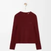 Pullover aus Kaschmir Burgunderrot