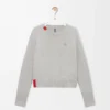 Pullover aus Kaschmir Hellblau/Mehrfarbig