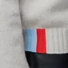 Pullover aus Kaschmir Hellblau/Mehrfarbig