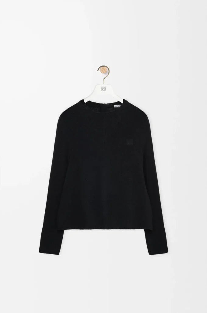 Pullover aus Kaschmir Schwarz